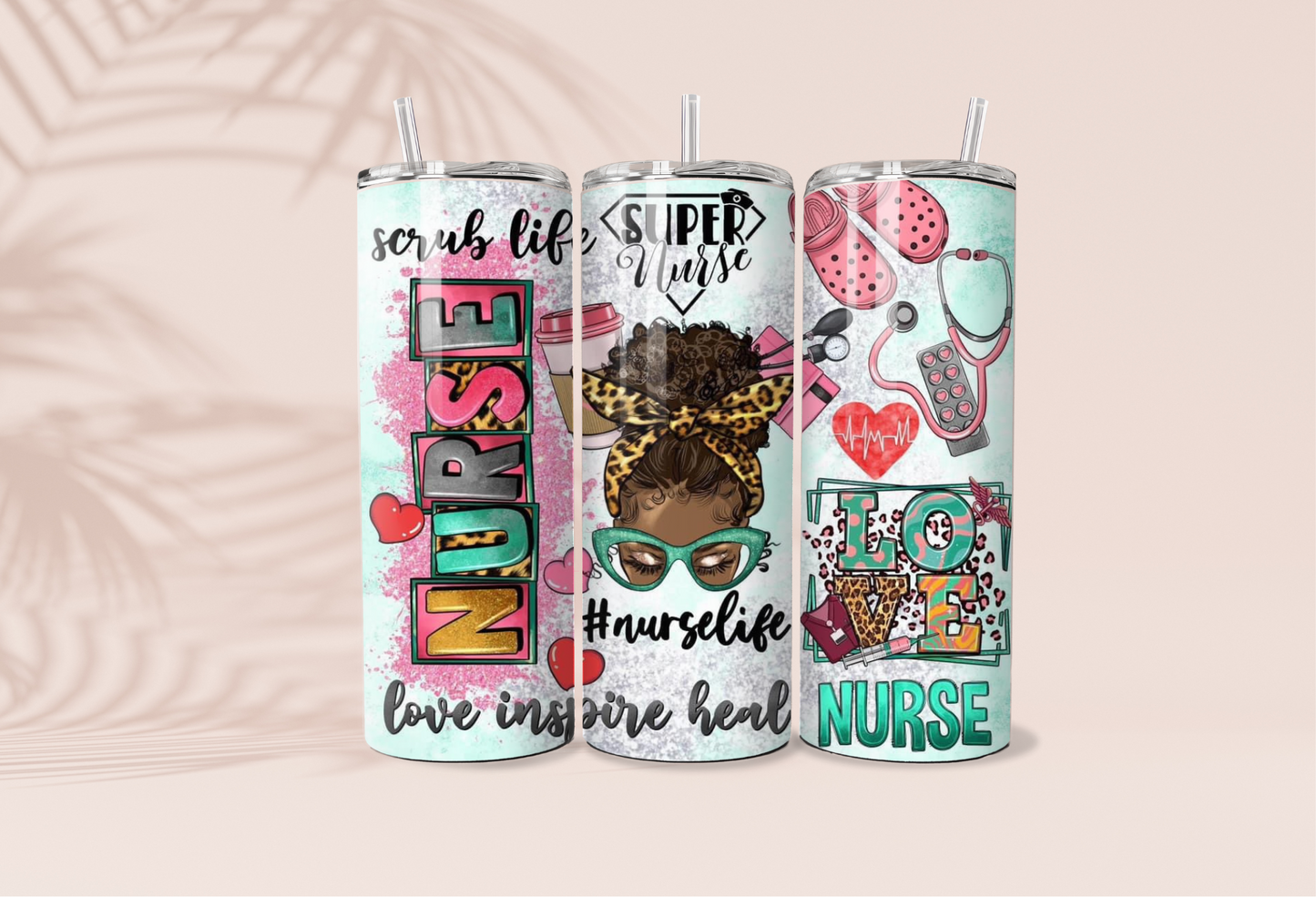 Love Inspire Heal Tumbler