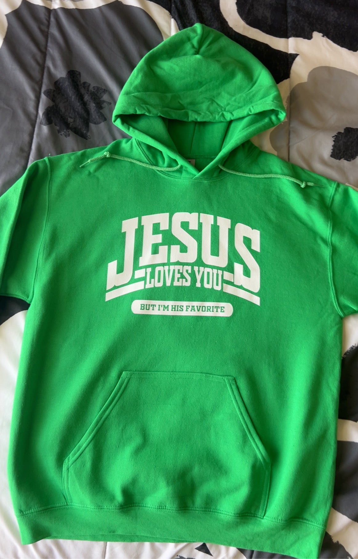 Jesus loves you (But I’m his favorite) hoodie