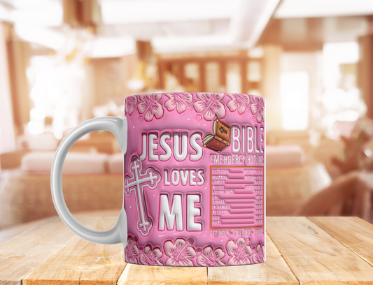Jesus Loves Me Mug