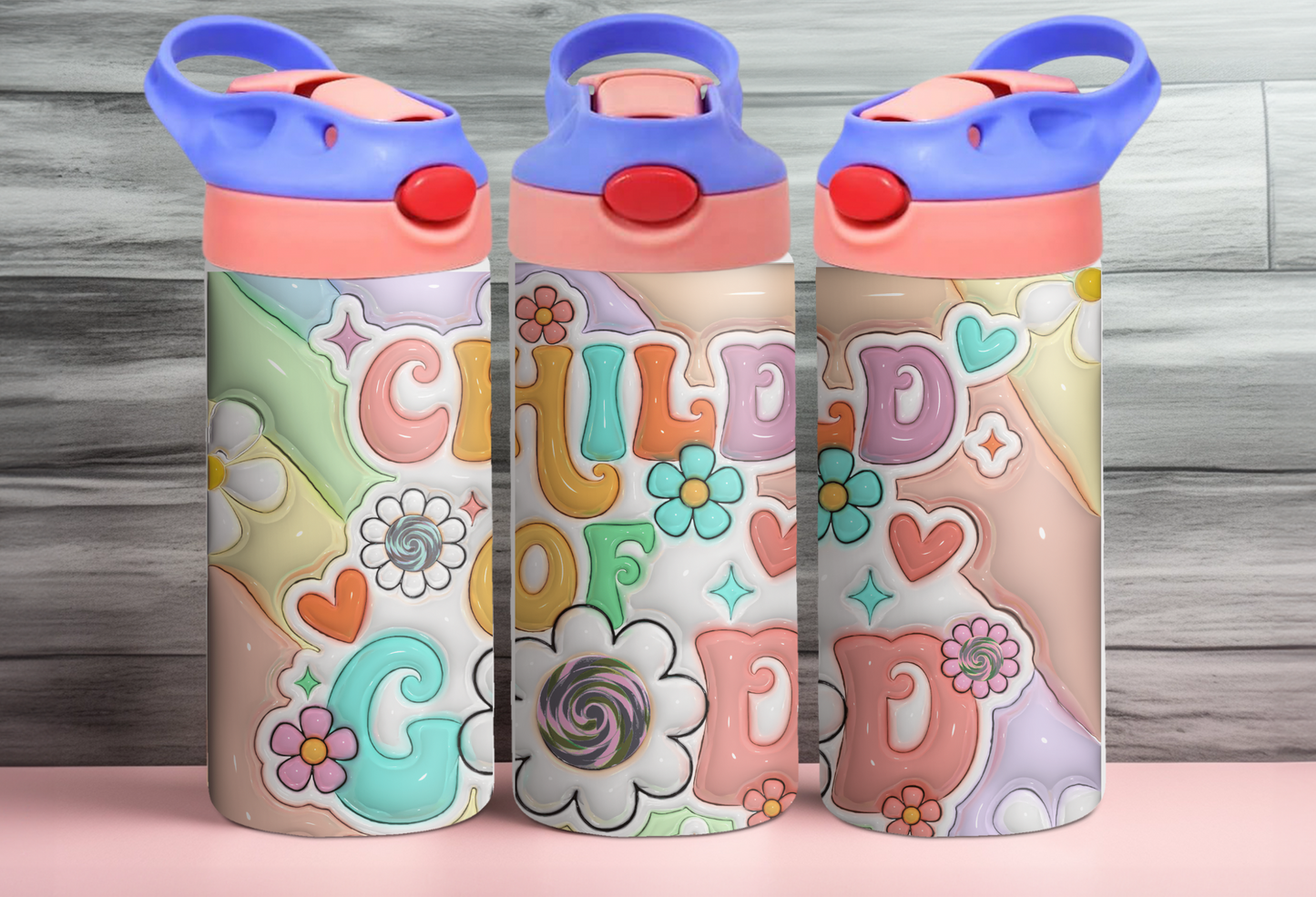 Child Of God Flip Top Tumbler