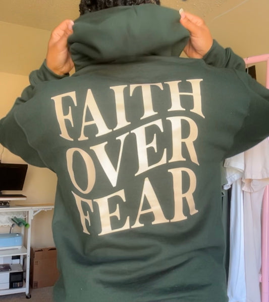 Psalm 56:3 Faith Over Fear Hoodie
