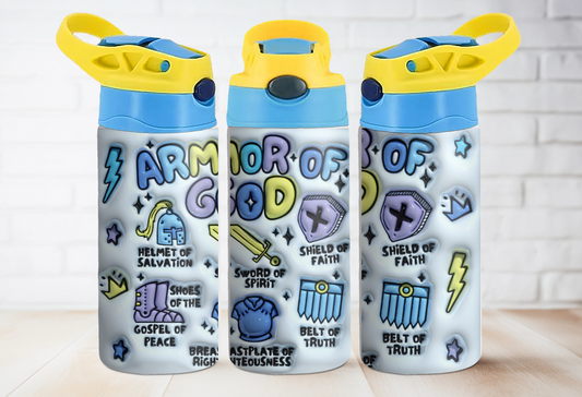 Armor of God Flip Top Tumbler