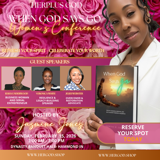 WHEN GOD SAYS GO — Women’s Conference Ticket 2026