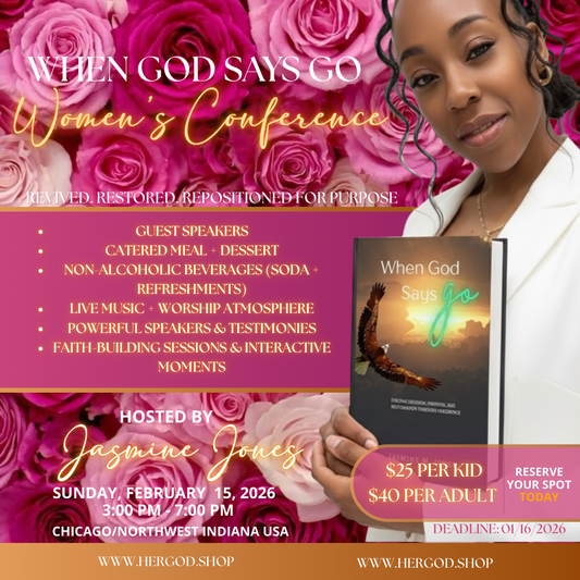 WHEN GOD SAYS GO — Women’s Conference Ticket 2026