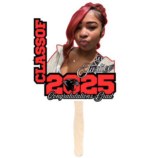 Customize Graduation fan